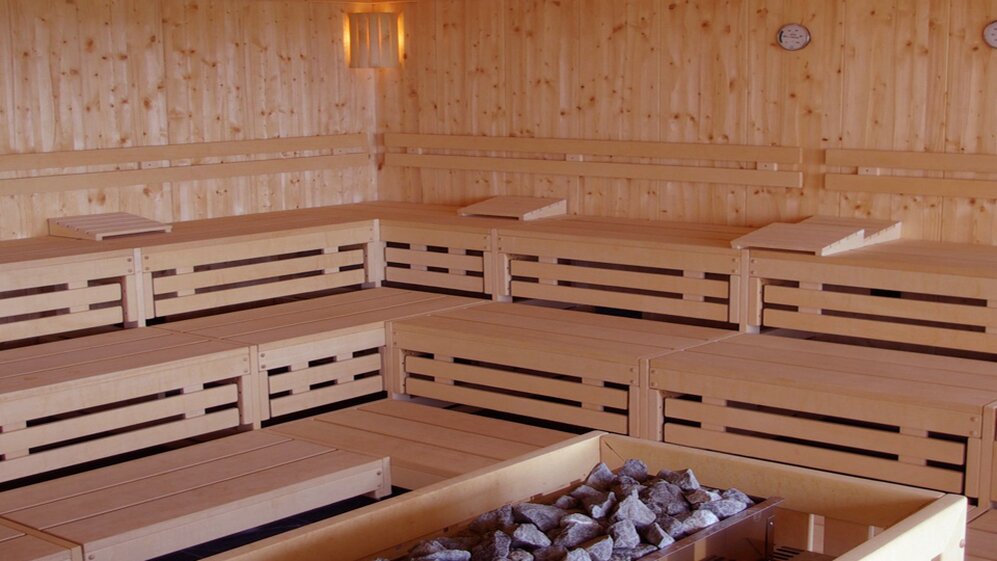 Sauna- und Wellnessbereich in einer Unterkunft in Tirol